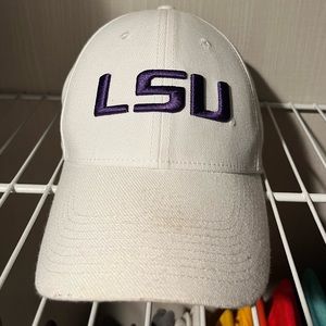White Nike LSU Tigers Hat